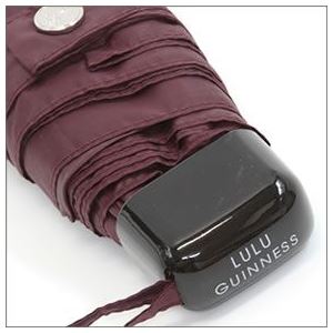 FULTON(フルトン) L717 27059 Tiny-2 Abstract Lips 「Lulu Guinness」ルルギネス コラボモデル フラット 長方形 コンパクト 折りたたみ傘 アンブレラ