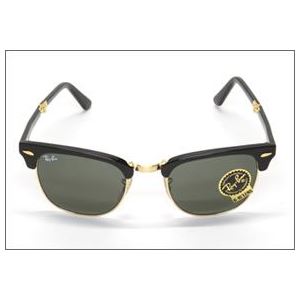 RayBan（レイバン） サングラス 折りたたみ クラブマスター RB2176 901 ブラック／ゴールド グリーン