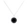 MARC JACOBSi}[NWFCRuXj M0008546-068 Black/Argento S fBXN Gi y_g/lbNX Logo Disc Enamel Pendant