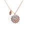 SwarovskiiXtXL[j 5213245 u~_EJ[vfUC Duo Sunflower Ђ܂胂`[t NX^pF lbNX y_g
