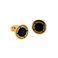 MARC JACOBSi}[NWFCRuXj M0008544-062 Black/Oro S fBXN Gi X^bh sAX Logo Disc Enamel Studs