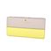 KATE SPADEiPCgXy[hj PWRU3905 775 Crisp Linen/Lemonade oCJ[ wʃt@Xi[Kꁕt ܂蒷z Cedar Street Stacy