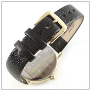 KATE SPADE（ケイトスペード） metro（メトロ） エンボス加工レザーとシェルダイヤルのドレッシーなレディス・ウオッチ。 1YRU0107