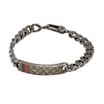 GUCCI(グッチ) 295676-J89L0-8518 DIAMANTISSIMA ディアマンティッシマ エイジドパラジウム メンズ リンクチェーン ブレスレット 17cmの詳細ページへ