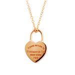 TIFFANY��CO(�e�B�t�@�j�[) 35540962 RTT ���^�[�� �g�D �e�B�t�@�j�[ �n�[�g���b�N �y���_���g �~�j 18KRG �l�b�N���X