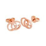 GUCCI(グッチ) 094074-09850-5702 GG スタッド ピアス 18KRGの詳細ページへ