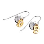 MARC JACOBS(マークジェイコブス) M0009101-040 Silver MJ Coin #9 Drop Earrings コイン ナンバー9 クリスタル フック ピアスの詳細ページへ