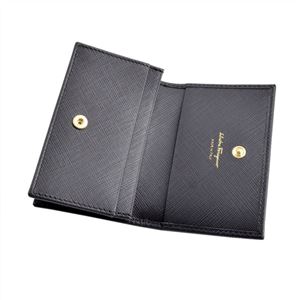 Salvatore Ferragamo(サルバトーレフェラガモ) 22C330 642325 fumee GANCINI ガンチーニ カードケース 名刺入れ