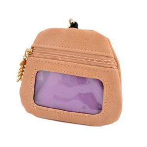 anello(アネロ) ZP-D0433-PBE CAT・DOT ねこどっとシリーズ 魚の骨チャーム付♪もこもこサガラ刺繍 パスケース＆ミニポーチ 紐が伸び〜るリール式で自動改札にも便利♪
