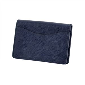 Salvatore Ferragamo(サルバトーレフェラガモ) 22C110 594258 oxford blue GANCINI ガンチーニ キーリング付カードケース