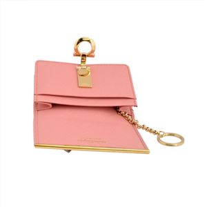 Salvatore Ferragamo(サルバトーレフェラガモ) 22C110 642950 ballerine GANCINI ガンチーニ キーリング付カードケース