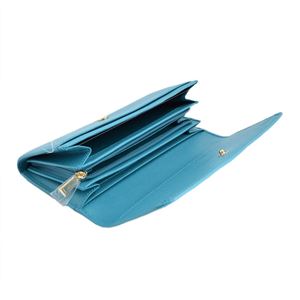 FURLA(フルラ) 816960 PN84 B30 TURCHESE 二つ折り長財布 BABYLON XL