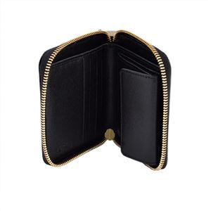 FURLA(フルラ) 818269 PO79 B30 ONYX/PETALO バイカラー ラウンドファスナー ミニ財布 BABYLON S