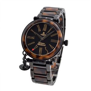 Vivienne Westwood(ヴィヴィアンウエストウッド) VV006BKBR レディース オーブチャーム 腕時計