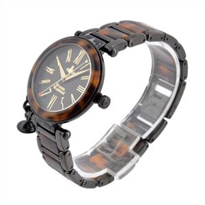 Vivienne Westwood(ヴィヴィアンウエストウッド) VV006BKBR レディース オーブチャーム 腕時計
