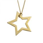 FURLA(�t����) 833282 CO36 MT0 COLOR GOLD ���^ �X�^�[���`�[�t �����O �l�b�N���X �y���_���g VALENTINA NECKLACE STELLA BIG