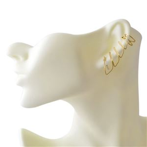 By Boe(バイボー) E458-GF ウィング イヤーカフ (左耳用) ピアス