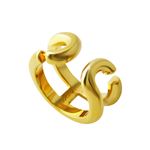 MARC JACOBS(マークジェイコブス) M0009229-710 #6 Gold 「J」ロゴモチーフ アイコン リング 指輪 日本サイズ11号相当 Icon Band Ringの詳細ページへ
