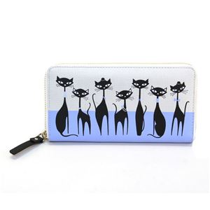 Kate Spade(�P�C�g�X�y�[�h) PWRU5147 098 Black Multi �L �l�R�v�����g �r�W���[�A�C ���E���h�t�@�X�i�[�����z Jazz Things Up Jazz Cats Lacey