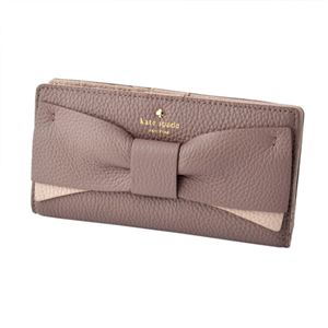 Kate Spade(�P�C�g�X�y�[�h) PWRU4855 225 ���{�����`�[�t ���O�o�C�J���[ �w�ʃt�@�X�i�[���K���ꁕ�������t ��܂蒷���z EDEN LANE stacy