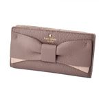 Kate Spade(�P�C�g�X�y�[�h) PWRU4855 225 ���{�����`�[�t ���O�o�C�J���[ �w�ʃt�@�X�i�[���K���ꁕ�������t ��܂蒷���z EDEN LANE stacy