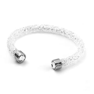 SWAROVSKI(�X�����t�X�L�[) 5255899 Crystaldust White �N���X�^�����b�N �J�t �o���O�� �u���X���b�g S�T�C�Y