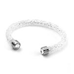 SWAROVSKI(�X�����t�X�L�[) 5255899 Crystaldust White �N���X�^�����b�N �J�t �o���O�� �u���X���b�g S�T�C�Y