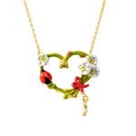 Les Nereides(���l���C�h) AASV301/1 �n�[�g���`�[�t �t�����[ �l�b�N���X �y���_���g COEUR EN FLEUR