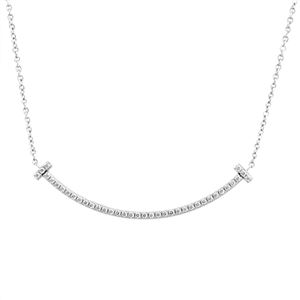 Tiffany��CO(�e�B�t�@�j�[) 34684448 Tiffany T �X�}�C�� �_�C�A�����h �y���_���g �~�j 0.01ct 18KWG �l�b�N���X