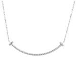 Tiffany��CO(�e�B�t�@�j�[) 34684448 Tiffany T �X�}�C�� �_�C�A�����h �y���_���g �~�j 0.01ct 18KWG �l�b�N���X