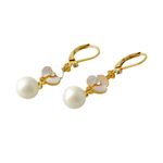 Kate Spade(�P�C�g�X�y�[�h) WBRUC972-143 Cream Multi DISCO PANSY drop leverback earrings �p���W�[���`�[�t���p�[�� �h���b�v �s�A�X