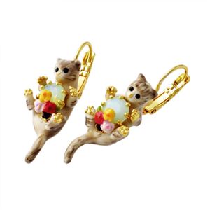 Les Nereides(���l���C�h) AELA101D/1 �l�R���`�[�t �L �L���b�g �t�b�N �s�A�X LOVES ANIMALS