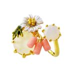 Les Nereides(���l���C�h) AEED605/1 �f�C�W�[ �t�����[���`�[�t �����O �w�� �A�W���X�^�u�� ECLATANTE DISCRETION