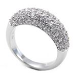 SWAROVSKI(�X�����t�X�L�[) 1082412 Maeva Ring �N���X�^���p���F �����O �w�� �T�C�Y52(���{�T�C�Y11��)