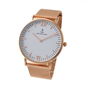 KAPTEN��SONS(�L���v�e���A���h�T��) Campus-M-GWG ���b�V�� 40mm ���[�Y�S�[���h�E�z���C�g