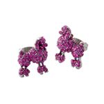 MARC JACOBS �i�}�[�N�W�F�C�R�u�X�j M0010474-650 Pink �v�[�h�� �p���F �X�^�b�h �s�A�X Charms Paradise Mini Poodle Studs