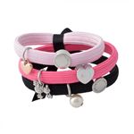 MARC JACOBS �i�}�[�N�W�F�C�R�u�X�j M0010698-651 Pink Multi �N���X�^�[�|�j�[ �v�[�h�����p�[���`���[�� �w�A�S��3�{�Z�b�g �u���X���b�g�ɂ��� Poodle Pearl Cluster Ponys