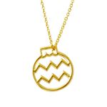 ALIITA (�A���[�^) BAMBALINA ZIGZAG NECKLACE 9KYG �W�O�U�O �o���[�����`�[�t �l�b�N���X �y���_���g