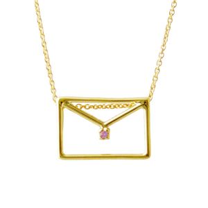 ALIITA (�A���[�^) CARITA ZAFIRO NECKLACE 9KYG�~PK�T�t�@�C�A �J���^ ���^�[ �������`�[�t �l�b�N���X �y���_���g