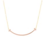 TIFFANY��CO �i�e�B�t�@�j�[�j 35189432 Tiffany T �X�}�C�� �y���_���g �~�j 18KRG �l�b�N���X