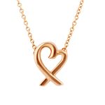 TIFFANY��CO �i�e�B�t�@�j�[�j 34614555 �p���}�E�s�J�\ ���r���O �n�[�g �y���_���g �~�j 16in 18KRG �l�b�N���X