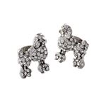 MARC JACOBS �i�}�[�N�W�F�C�R�u�X�j M0010474-969 Crystal�^Antique Silver �v�[�h�� �p���F �X�^�b�h �s�A�X Charms Paradise Mini Poodle Studs