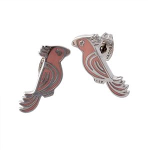 MARC JACOBS �i�}�[�N�W�F�C�R�u�X�j M0010720-651 Pink Multi �I�E�����`�[�t �X�^�b�h �s�A�X ���o�[�h Charms Paradise Parrot Studs