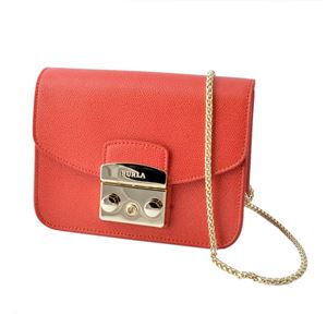 FURLA �i�t�����j 851170 BGZ7 ARE RUBY ���g���|���X �~�j �`�F�[�� �V�����_�[�o�b�O METROPOLIS MINI CROSSBODY