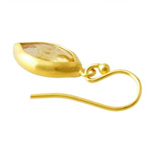 CHAN LUU (チャンルー) EG-4669 CTR MQS シトリン ドロップ ピアス