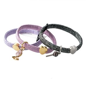 MARC JACOBS （マークジェイコブス） M0012436-546 Metalic Lilac Multi クラスターポニー ヘアゴム3本セット ブレスレットにも  Swirl Candy Pony