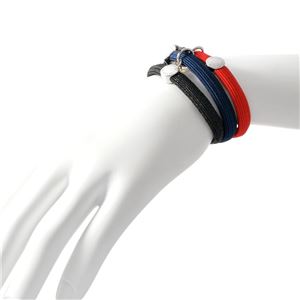 MARC JACOBS （マークジェイコブス） M0012895-601 Red Multi クラスターポニー ヘアゴム3本セット ブレスレットにも  Lipstick Pony