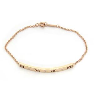 TIFFANY＆CO （ティファニー） アトラス ブレスレット ミディアム ダイヤモンド 6.5in 18R 31331021