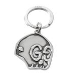 GUCCI (グッチ) 478651-J8400-0701 グッチゴースト スカル シルバー キーホルダー キーリング