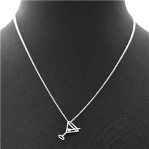 ALIITA （アリータ） MARTINI RUBI NECKLACE 9KYG&times;HWダイヤモンド マティーニモチーフ ネックレス ペンダント